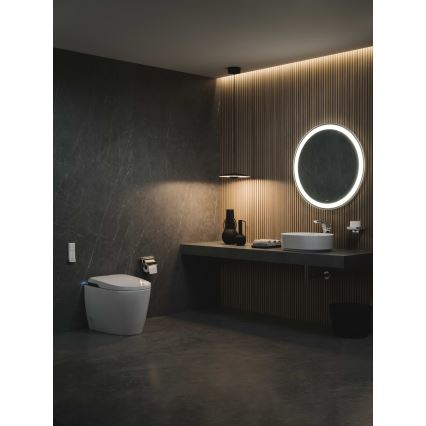 Roca A506403110 - Ronde sifon voor wastafel ROCA, glanzend chroom