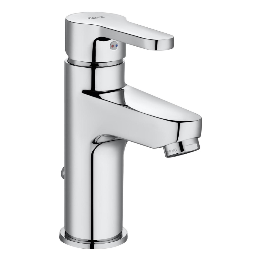 Roca A5A306AC0K - Mitigeur pour lavabo + bonde AROLA 16,3 cm chromé brillant