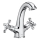 Roca A5A3A4BC00 - Kraan voor wastafel + afval met overloop CARMEN 17,8 cm glanzend chroom