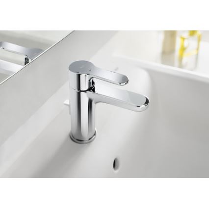 Roca A5A3B09C00 - Wastafelkraan L20 17,1 cm, glanzend chroom