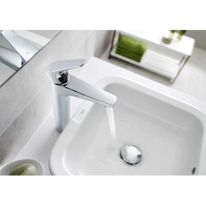 Roca A5A3D90C00 - Mitigeur lavabo ATLAS 21,7 cm chromé brillant