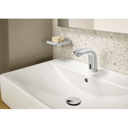 Roca A5A5509C00 - Contactloze wastafelkraan L20, 230 V, glanzend chroom