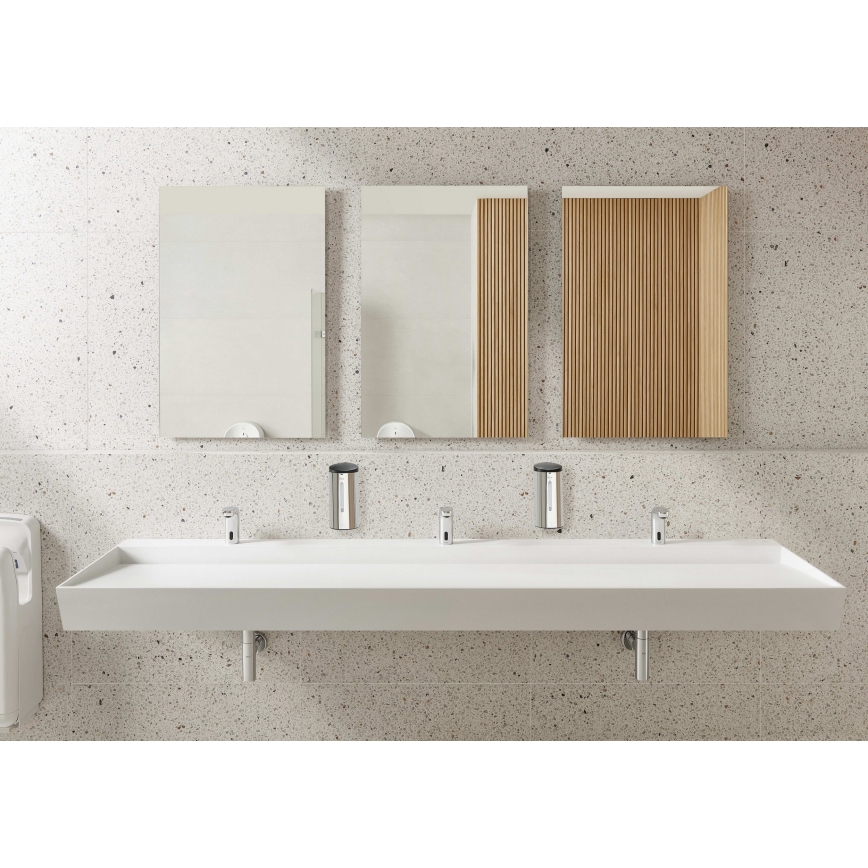 Roca A5A5709C00 - Mitigeur lavabo sans contact L20 230V chromé brillant