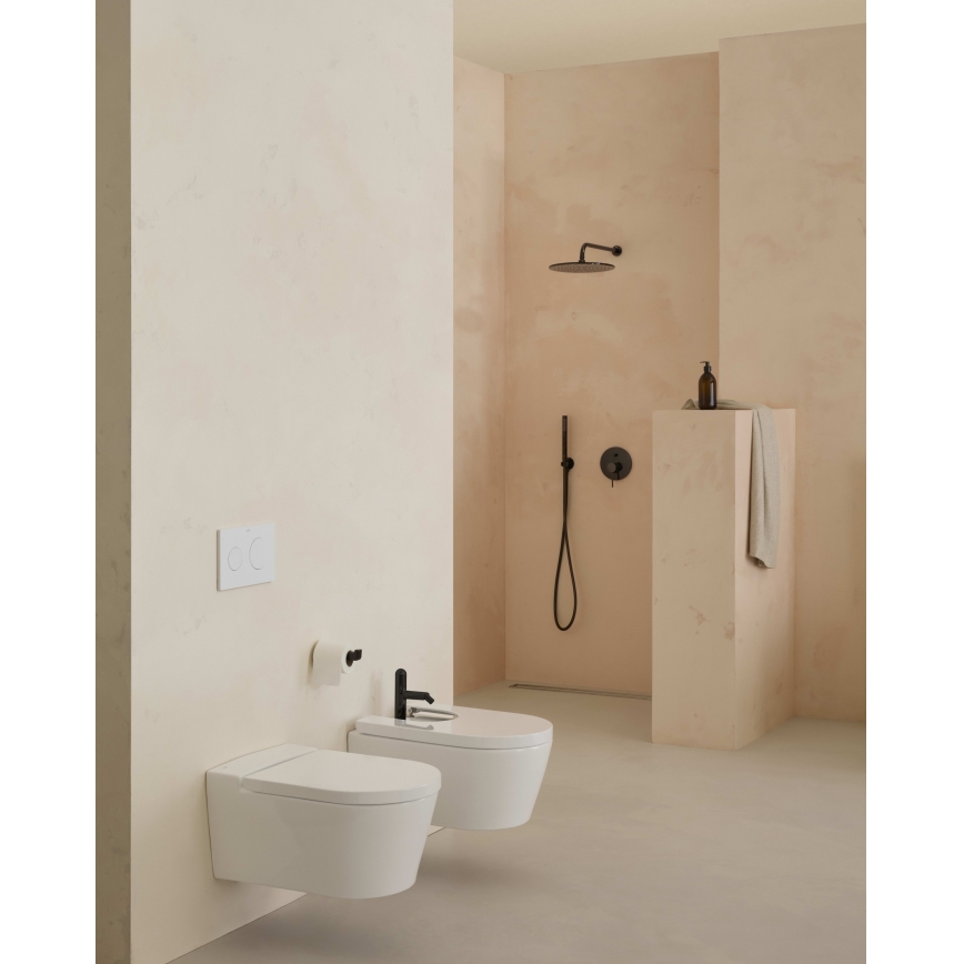 Roca A80652200B - Bidetbril SoftClose INSPIRA supralit/wit