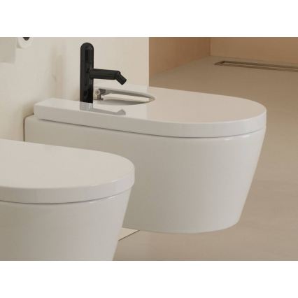 Roca A80652200B - Bidetbril SoftClose INSPIRA supralit/wit