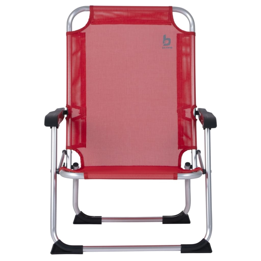 Rode opvouwbare campingstoel