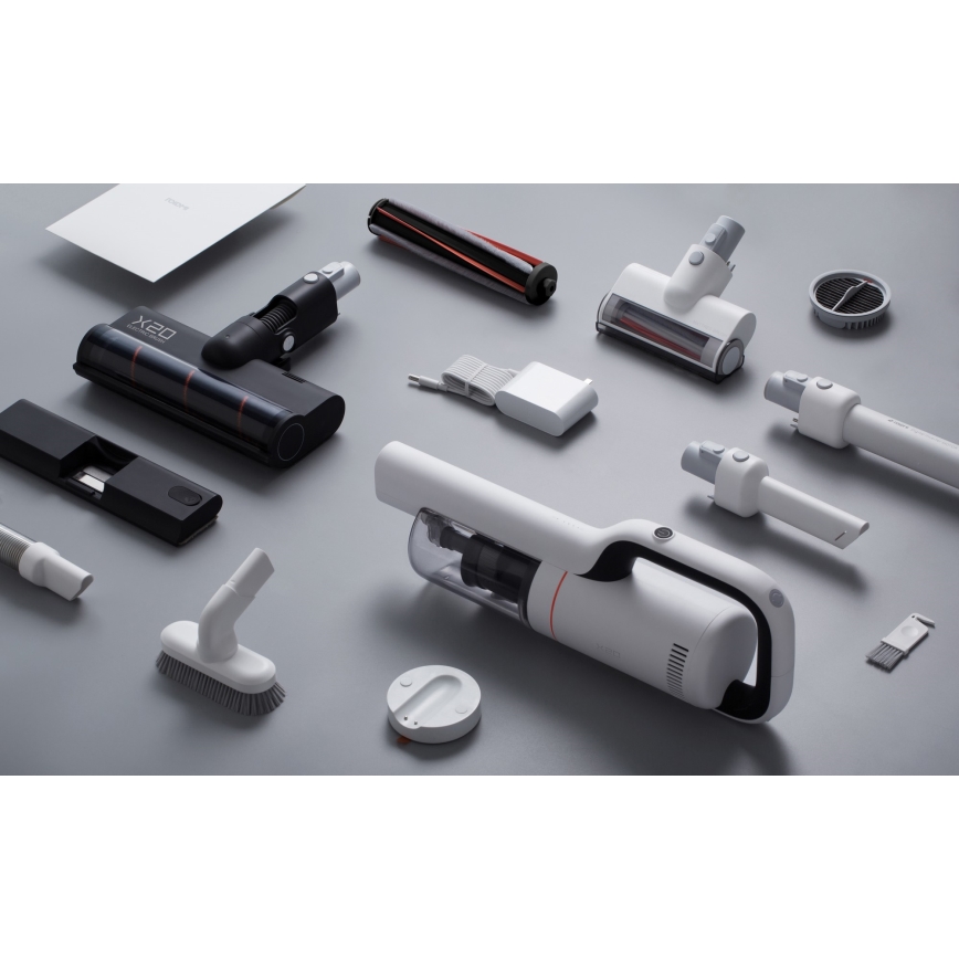 ROIDMI RI-X20 - Steelstofzuiger 2in1 met Accessoires 435W/2500 mAh wit