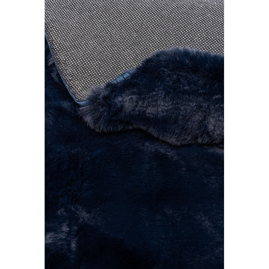 Rond vloerkleed RABBIT BUBBLE 160 cm blauw