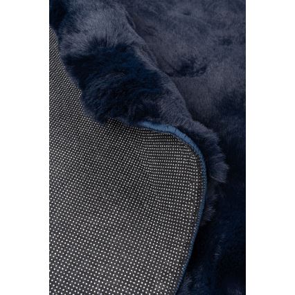 Rond vloerkleed RABBIT BUBBLE 160 cm blauw