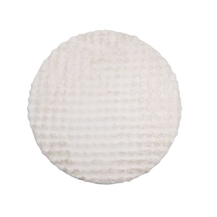 Rond vloerkleed RABBIT BUBBLE 160 cm crème
