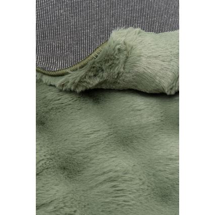 Rond vloerkleed RABBIT BUBBLE 160 cm groen