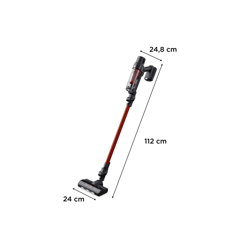 Rowenta - Steelstofzuiger 2-in-1 X-PERT ANIMAL 140W/18V 2000 mAh rood