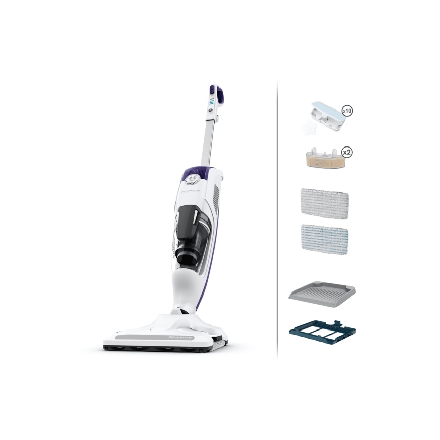 Rowenta - 2-in-1 stofzuiger met stoommop CLEAN&STEAM