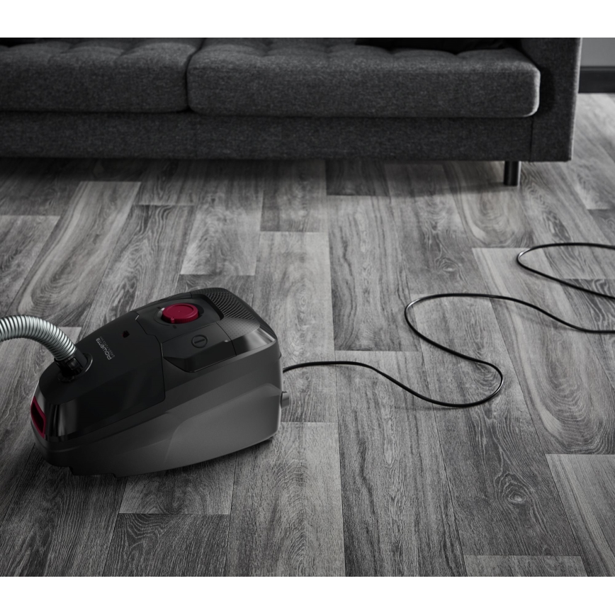 Rowenta - Aspirateur avec sac GREEN FORCE MAX ECO TOTAL CLASSIC 900W/230V noir