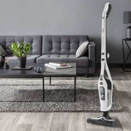 Rowenta - Aspirateur balai DUAL FORCE 2 en 1 100W/18V 2500 mAh blanc