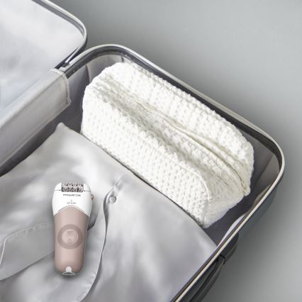 Rowenta - Epilator WET&DRY 4,5W/5V 600 mAh beige/goud