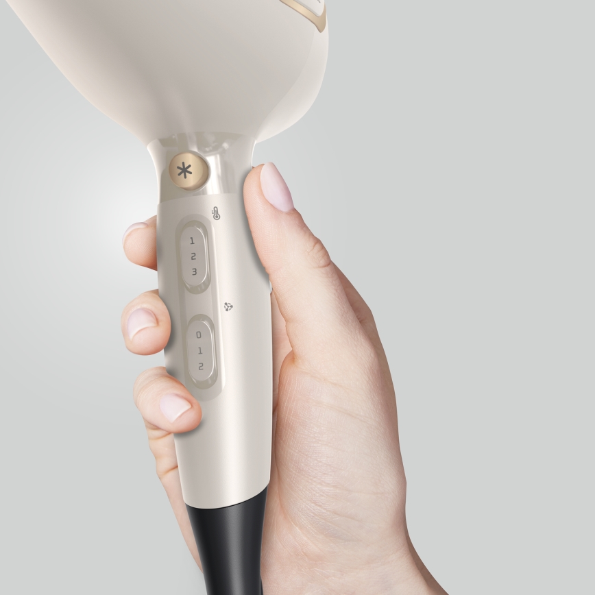Rowenta - Haardroger PRO POWER 2200W/230V crèmekleurig