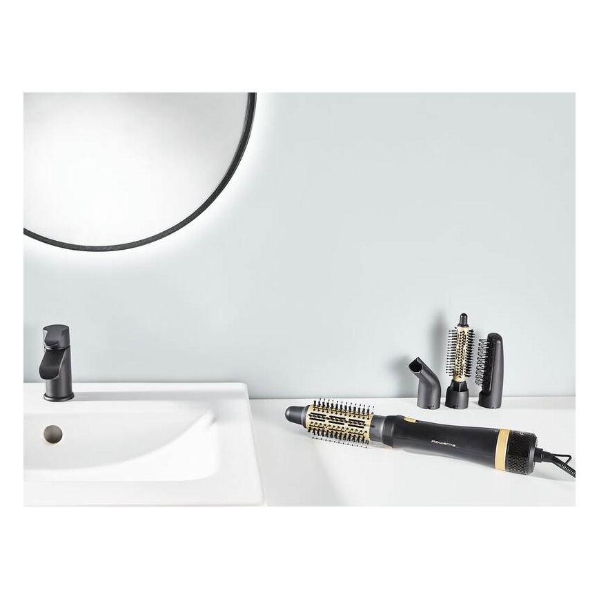 Rowenta - Hete luchtborstel EXPRESS STYLE 800W/230V zwart/goud