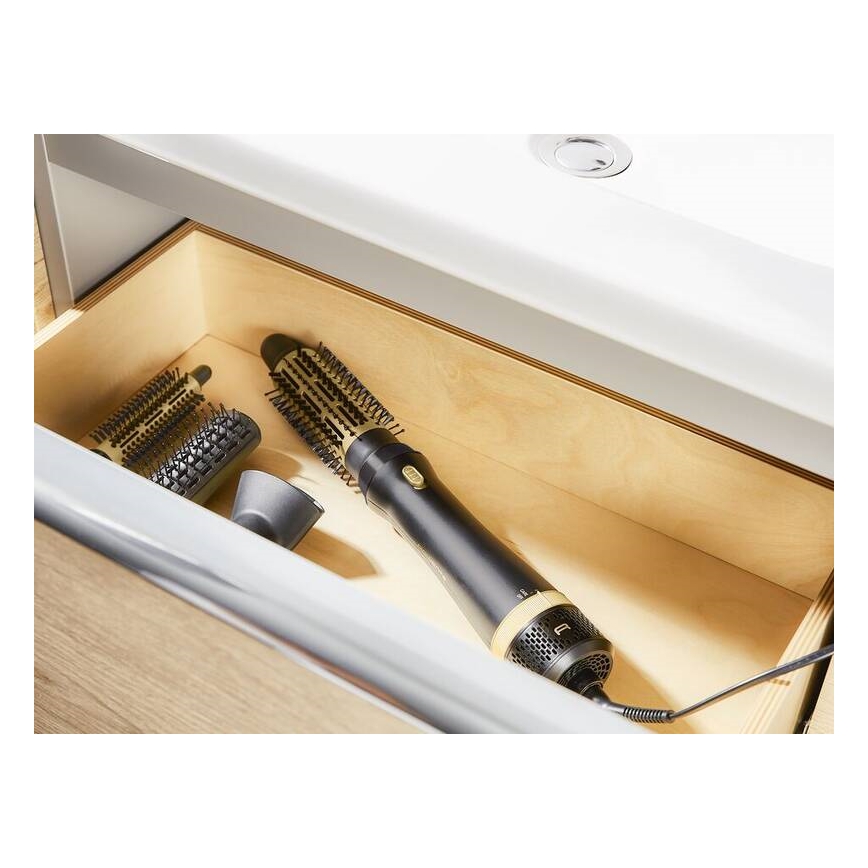 Rowenta - Hete luchtborstel EXPRESS STYLE 800W/230V zwart/goud