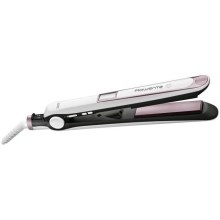 Rowenta - Lisseur à cheveux avec écran LCD PREMIUM CARE 32W/230V rose/blanc