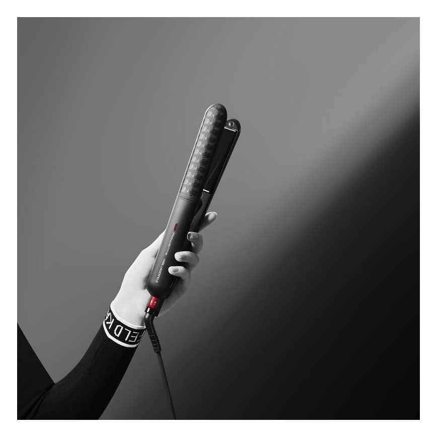 Rowenta - Lisseur à cheveux KARL LAGERFELD OPTILISS noir