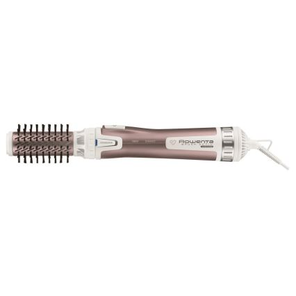Rowenta - Roterende haarborstel PREMIUM CARE 1000W/230V roze/wit