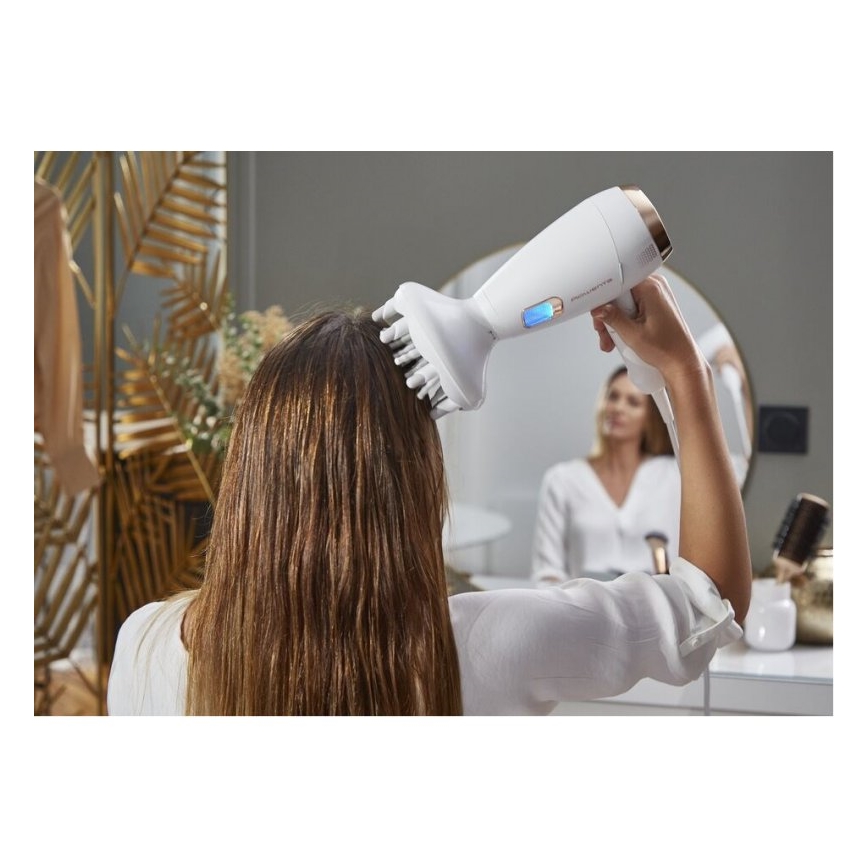 Rowenta - Sèche-cheveux ULTIMATE EXPERIENCE 2200W/230V blanc