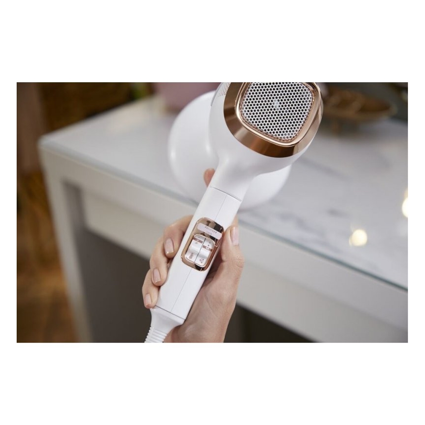 Rowenta - Sèche-cheveux ULTIMATE EXPERIENCE 2200W/230V blanc
