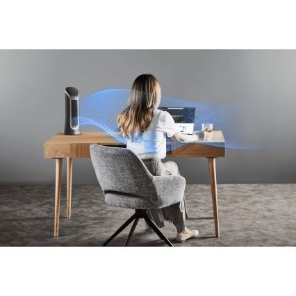 Rowenta - Staande ventilator EOLE COMPACT 30W/230V zwart