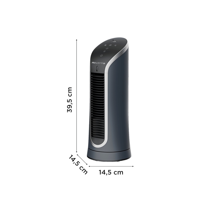 Rowenta - Staande ventilator EOLE COMPACT 30W/230V zwart