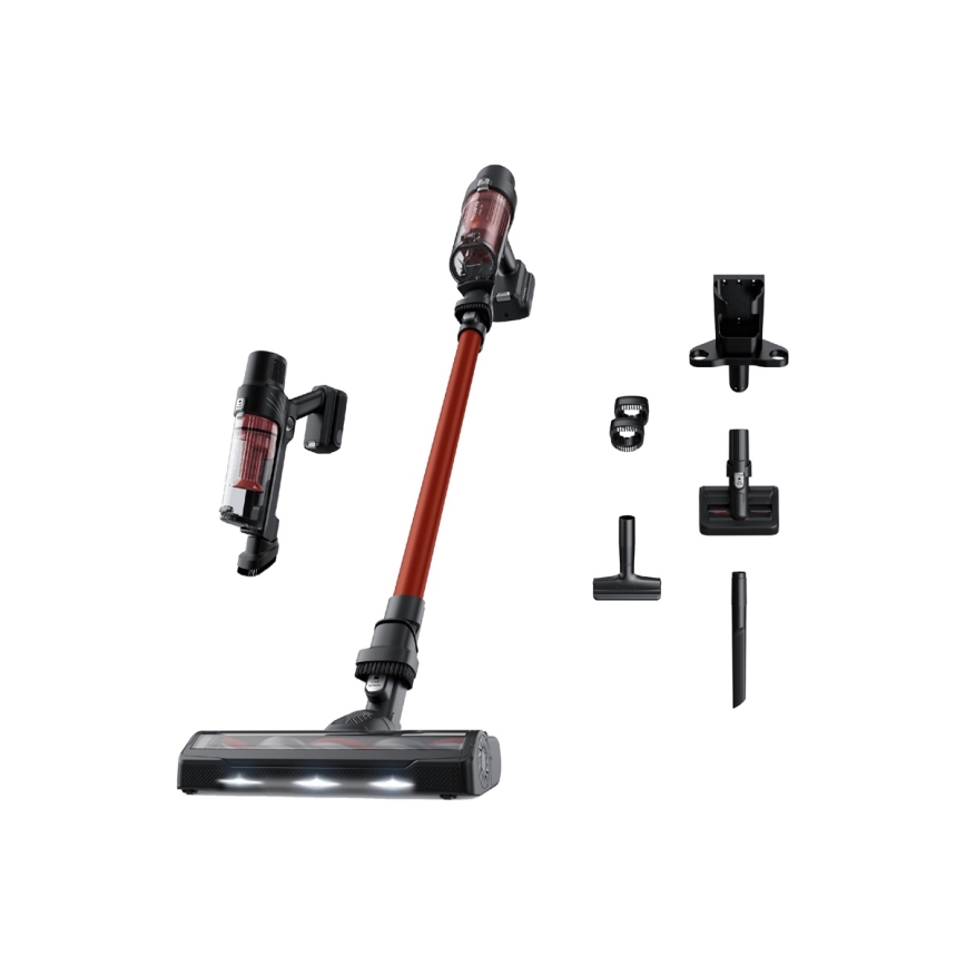 Rowenta - Steelstofzuiger 2in1 X-PERT ANIMAL 140W/18V rood