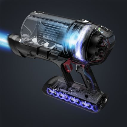 Rowenta - 3-in-1 steelstofzuiger X-FORCE ANIMAL AUTO 480W/32,4V zwart 2000 mAh