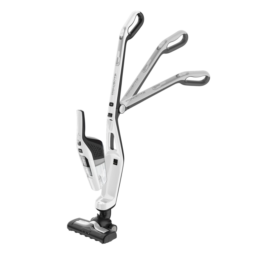 Rowenta - Steelstofzuiger DUAL FORCE 2IN1 100W/18V 2500 mAh wit