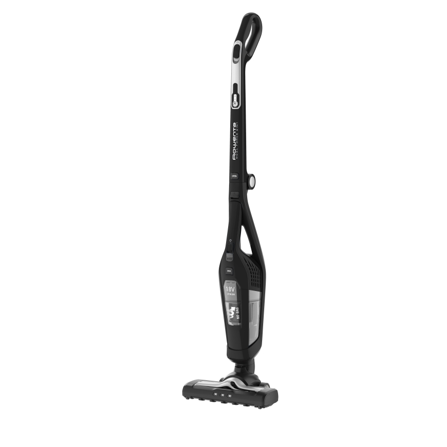 Rowenta - Steelstofzuiger DUAL FORCE 2IN1 100W/18V 2500 mAh zwart