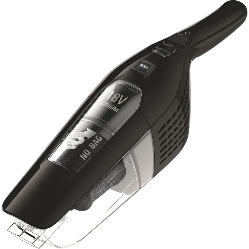 Rowenta - Steelstofzuiger DUAL FORCE 2IN1 100W/18V 2500 mAh zwart