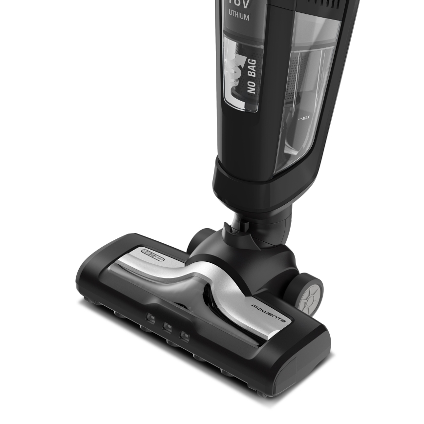 Rowenta - Steelstofzuiger DUAL FORCE 2IN1 100W/18V 2500 mAh zwart