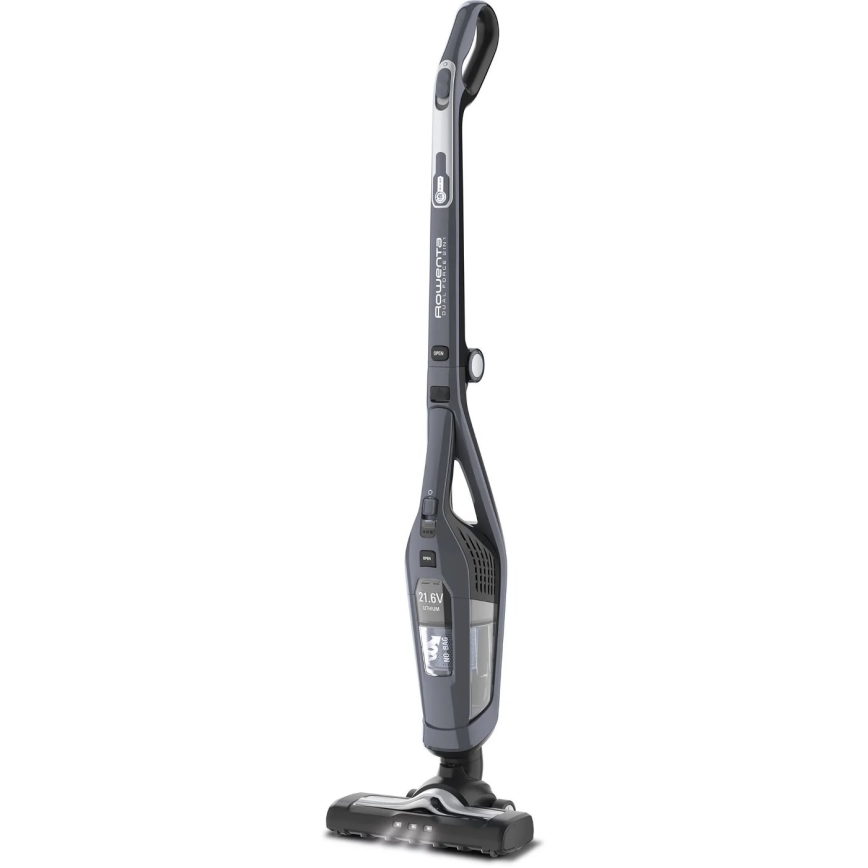 Rowenta - Steelstofzuiger DUAL FORCE 2IN1 180W/21,6V grijs