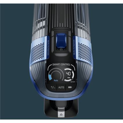 Rowenta - Steelstofzuiger met een dweil X-FORCE FLEX ANIMAL AQUA AUTO 3in1 480W/32,4V 2500 mAh blauw