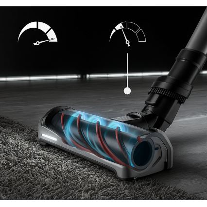 Rowenta - Steelstofzuiger met een dweil X-FORCE FLEX ANIMAL AQUA AUTO 3in1 480W/32,4V 2500 mAh blauw