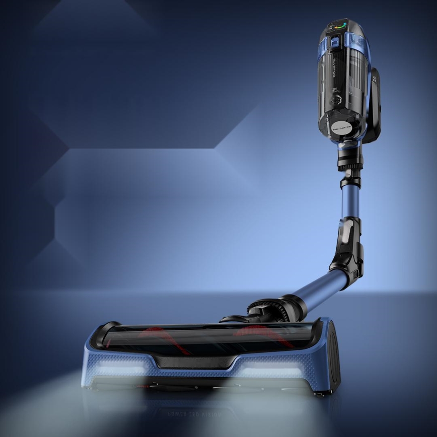 Rowenta - Steelstofzuiger met een dweil X-FORCE FLEX ANIMAL AQUA AUTO 3in1 480W/32,4V 2500 mAh blauw