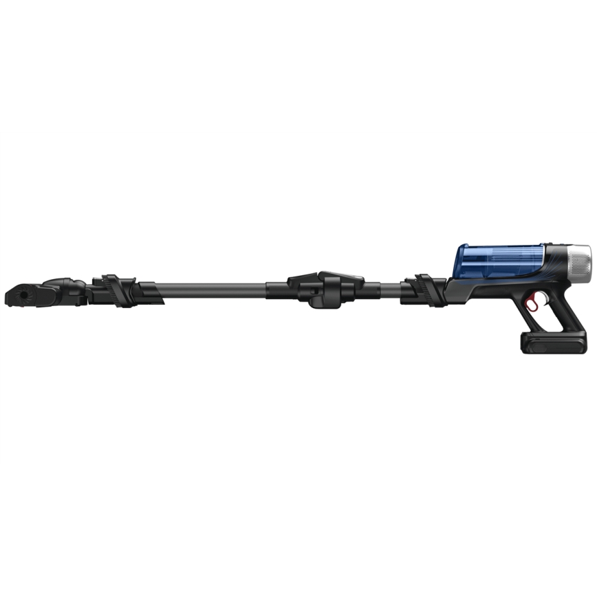 Rowenta - Steelstofzuiger met een dweil X-FORCE FLEX ANIMAL AQUA AUTO 4in1 250W/25,2V 2500 mAh zwart/blauw