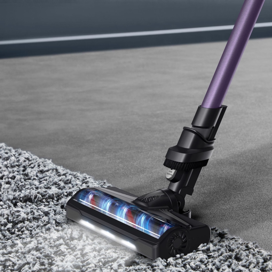 Rowenta - Steelstofzuiger X-PERT 2in1 140W/18V 2500 mAh paars