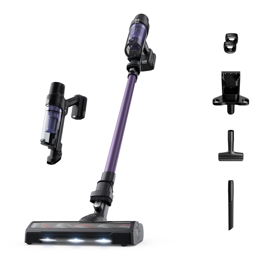 Rowenta - Steelstofzuiger X-PERT 2in1 140W/18V 2500 mAh paars