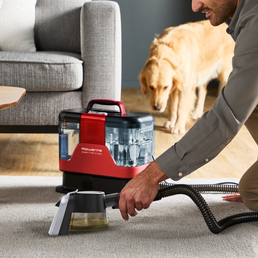 Rowenta - Tapijtreiniger CLEAN IT HOT & COLD ANIMAL 1150W/230V