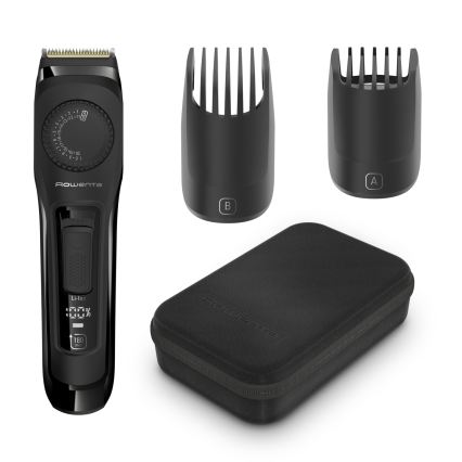Rowenta - Tondeuse à barbe VIRTUO BEARD TRIMMER, noire, 1200 mAh