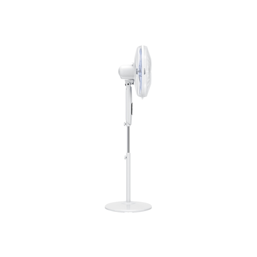 Rowenta - Ventilateur de sol TURBO SILENCE 55W/230V 147 cm blanc + Télécommande
