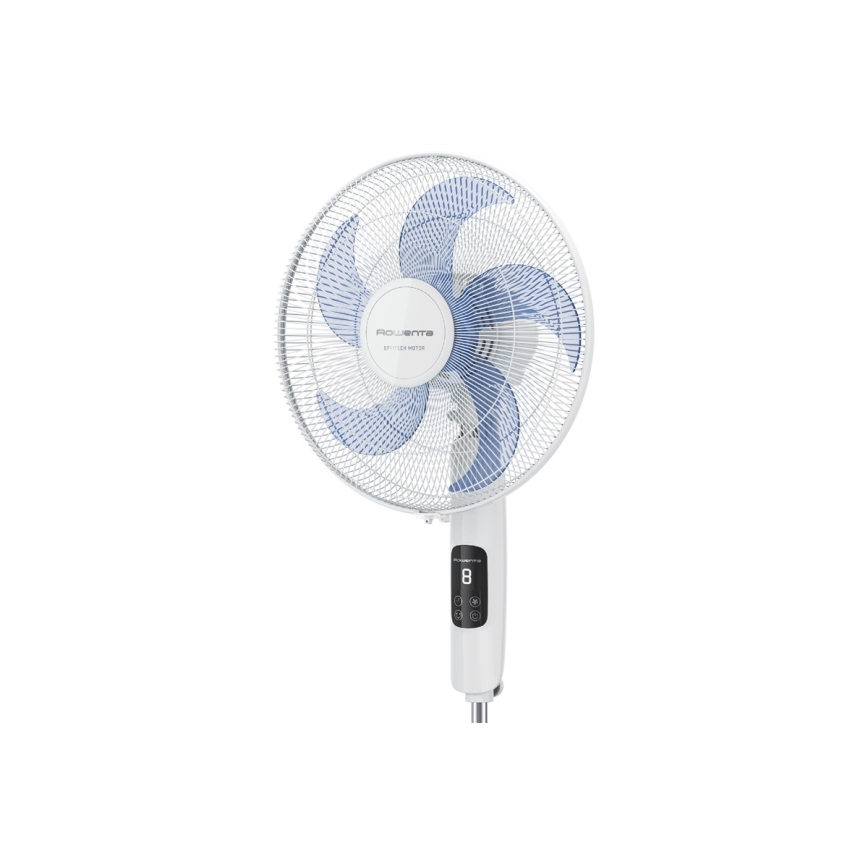 Rowenta - Ventilateur de sol TURBO SILENCE 55W/230V 147 cm blanc + Télécommande