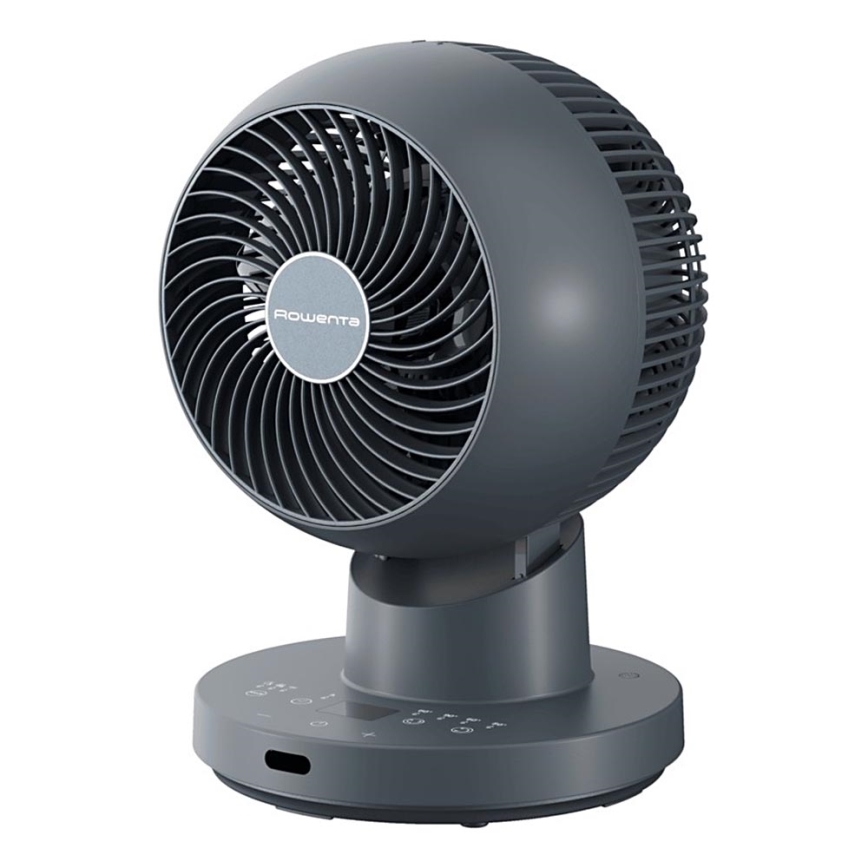 Rowenta - Ventilateur de table TURBO SWIFT COMPACT 230V bleu + Télécommande