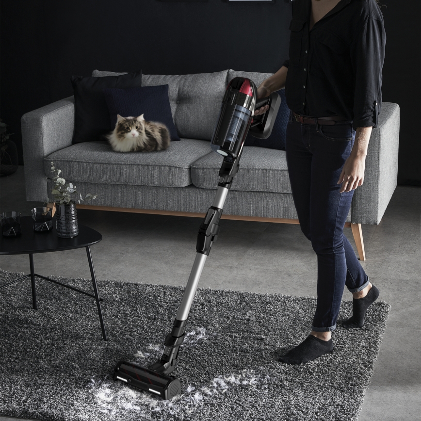 Rowenta - X-FORCE FLEX ANIMAL CARE 2-in-1 steelstofzuiger 320W/25,2V zwart 2000 mAh