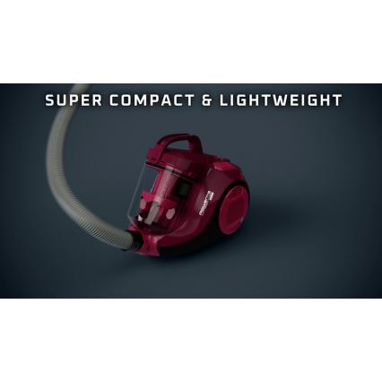Rowenta - Zakloze stofzuiger SWIFT POWER CYCLONIC 1,2l 750W/230V rood